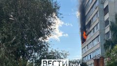 В квартире на ул. Майской произошел пожар В квартире на ул. Майской произошел пожар