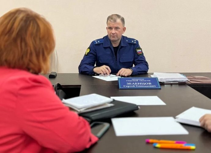 Прокурор Тульской области провел выездной прием граждан в Киреевском районе