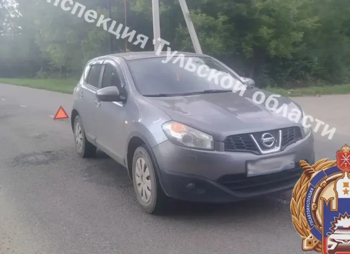 В Киреевском районе легковушка врезалась в здание