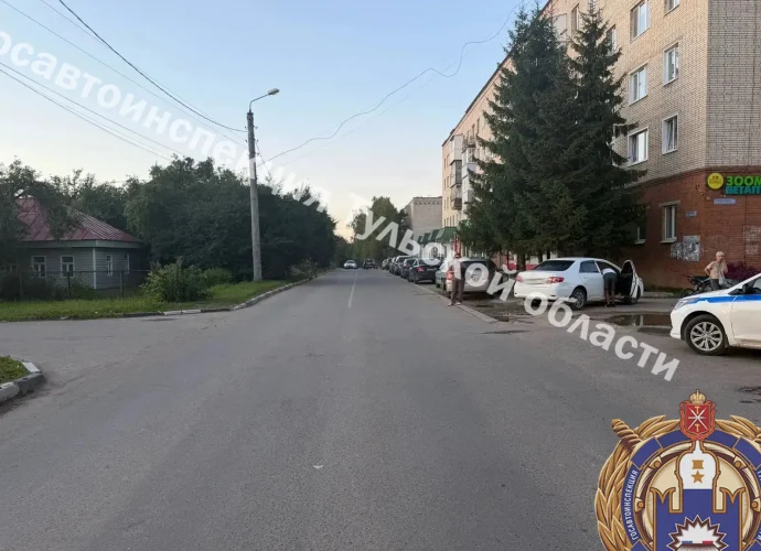 В Алексине подросток на мотоцикле столкнулся с «Тойотой» при обгоне