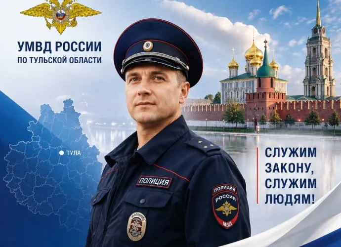 В Тульской области стартует конкурс «Народный участковый — 2026»