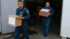 Киреевские спасатели отправили очередную гуманитарную помощь в зону СВО Киреевские спасатели отправили очередную гуманитарную помощь в зону СВО