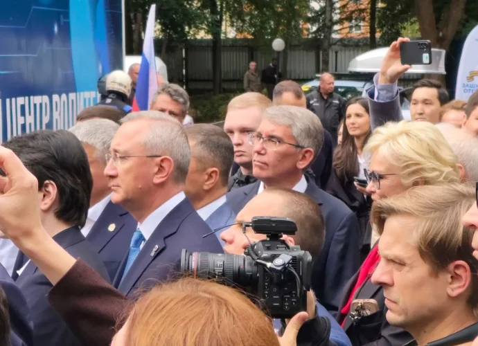 Дмитрий Миляев принял участие в церемонии открытия Центра трансляционной реабилитации в Солнечногорске