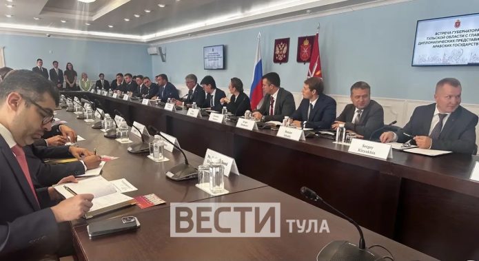 Дмитрий Миляев провёл встречу с главами дипломатических представительств арабских государств