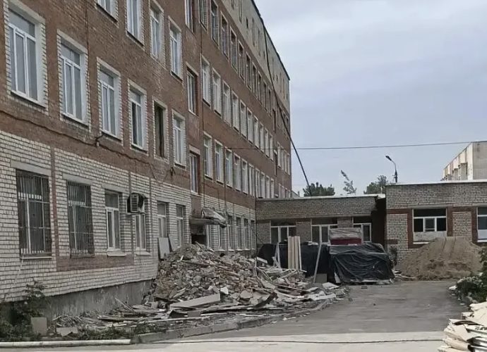 В Донском капитально ремонтируют поликлинику
