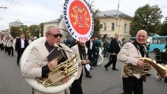 В Туле прошел парад духовых оркестров «Фанфары Тульского кремля»