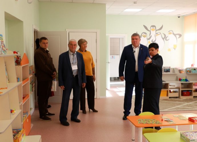 В Туле после капремонта открылся детский сад «Пингвиненок»