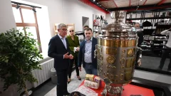 Дмитрий Миляев посетил Универмаг тульских брендов в центре Тулы