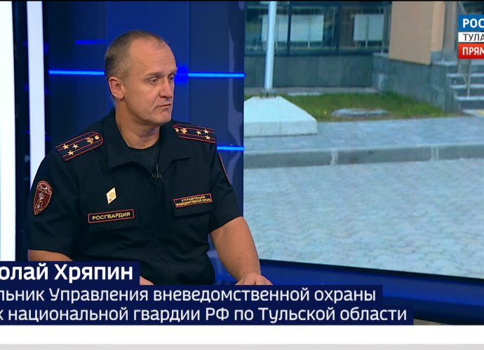 Все школы и детские сады Тульской области прошли проверку Росгвардии