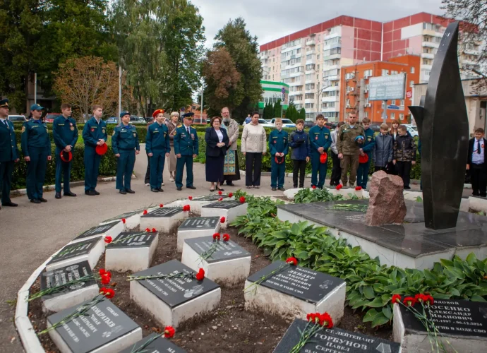 В Узловой 25 детей вступили в кадетское братство