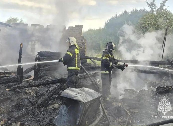 За сутки в Тульской области потушили 8 пожаров
