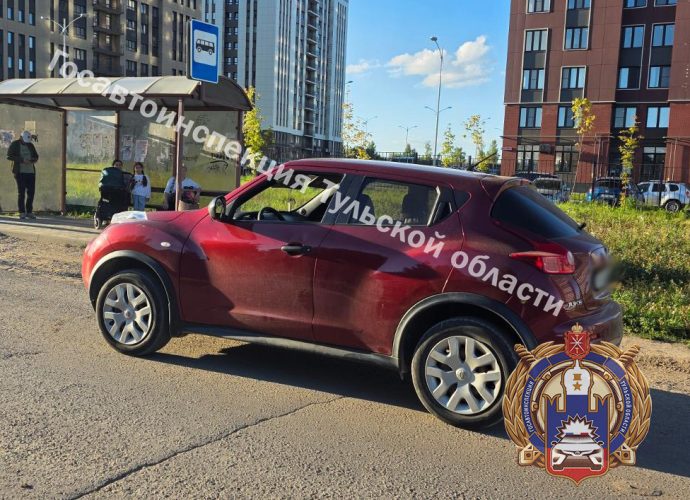 10-летняя девочка пострадала под колёсами автомобиля в Туле