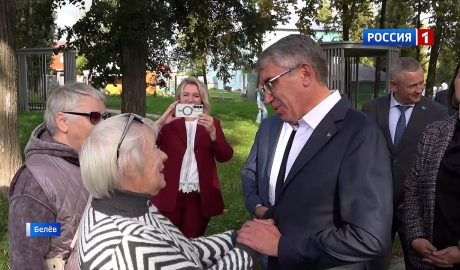 Дмитрий Миляев в Белёве