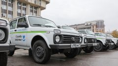Сельские медики Тульской области получили новые «Нивы»