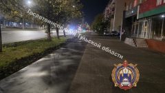 Туляк на электровелосипеде перевернулся на Красноармейском проспекте Туляк на электровелосипеде перевернулся на Красноармейском проспекте