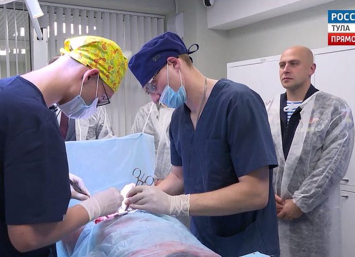 Для студентов-медиков в ТулГУ оборудовали операционный блок с тренажёрами