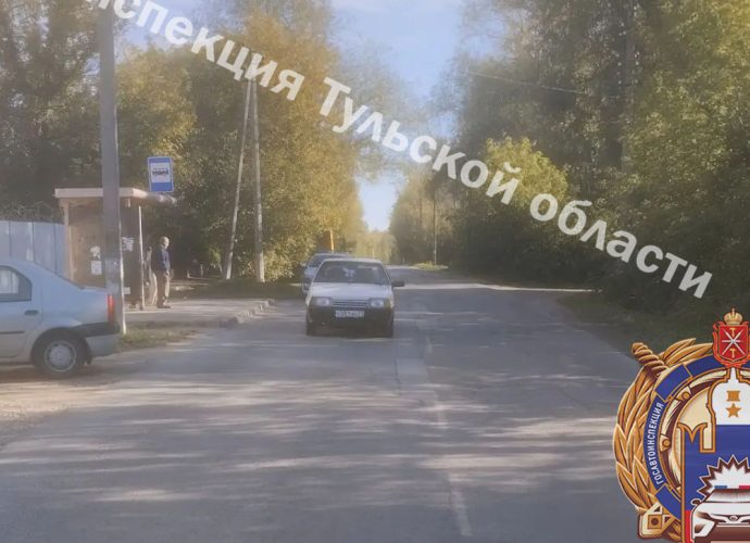 В Туле водитель сбил ребенка, переходившего дорогу в неположенном месте