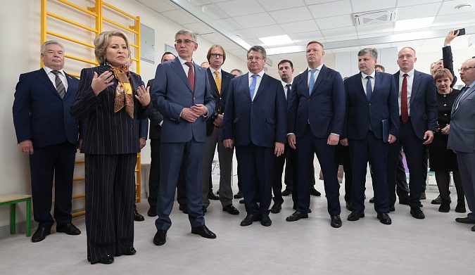 Валентина Матвиенко приняла участие в открытии Центра высокотехнологичного протезирования в Туле