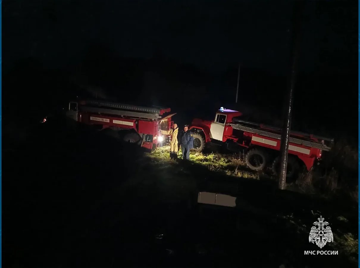 В Богородицком районе спасатели потушили баню