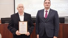 В Туле поздравили работников дорожного хозяйства