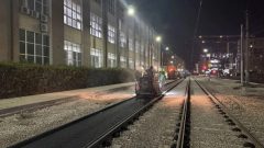Улицу Коминтерна в Туле начали асфальтировать Улицу Коминтерна в Туле начали асфальтировать