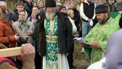 В деревне Фёдора Конюхова заложили камень в основание нового храма В деревне Фёдора Конюхова заложили камень в основание нового храма