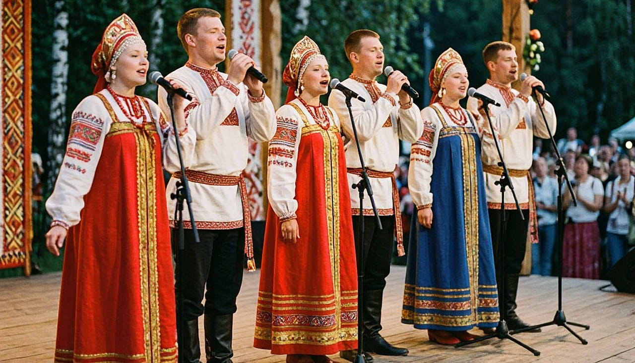 В Новомосковске состоялся II Областной фестиваль народного творчества «Родная земля» Фольклорный фестиваль