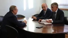 Дмитрий Миляев посетил Новомосковск и провёл заседание оперштаба после атаки БПЛА