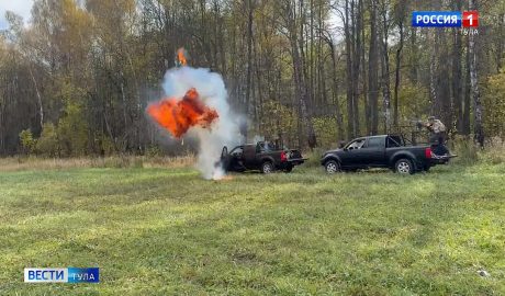Эфир от 05.10.2026 (21:10) Россия 1 Охотники за дронами: как проходят тактические занятия мобильных огневых групп