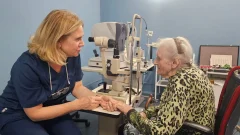 В тульской больнице вернули зрение 100-летней пациентке